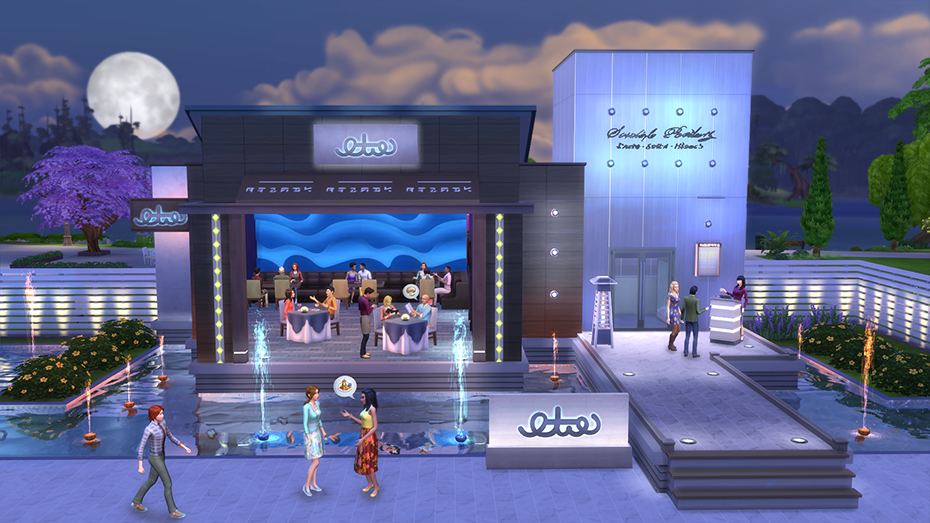 The Sims 4 - Dine Out DLC Origin CD Key 18.53 $