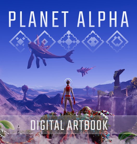 PLANET ALPHA - Digital Artbook DLC Steam CD Key 2.37 $