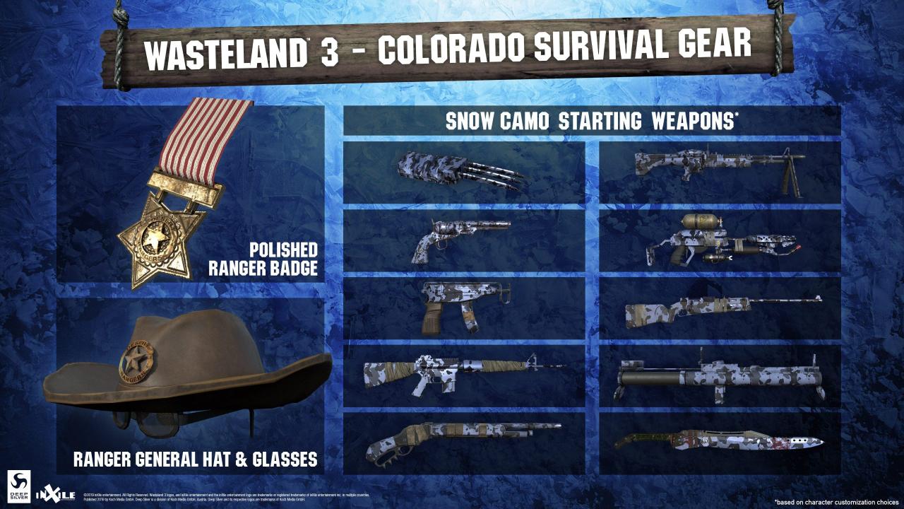 Wasteland 3 - Colorado Survival Gear DLC EU PS4 CD Key 1.68 $