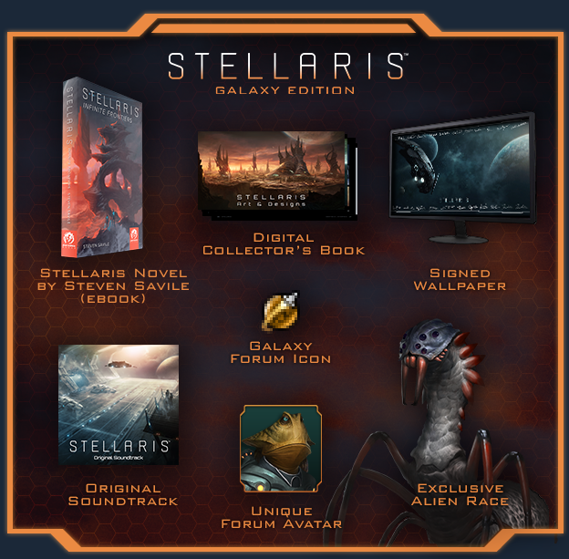 Stellaris Galaxy Edition EU Steam Altergift 73.62 $