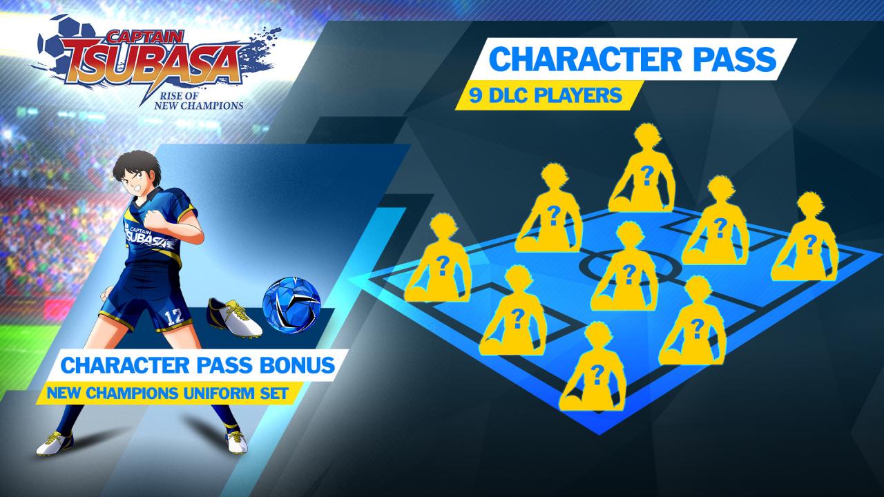 Captain Tsubasa: Rise of New Champions - Character Pass DLC Steam CD Key 10.19 $