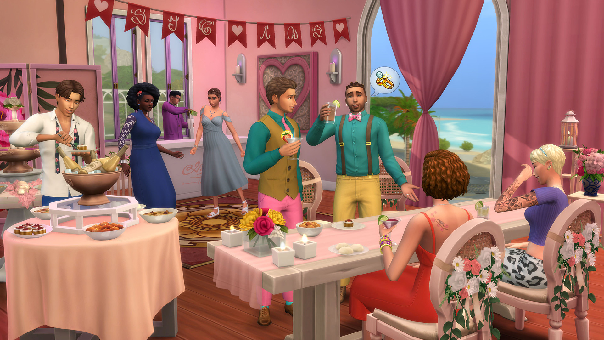 The Sims 4 - My Wedding Stories Game Pack DLC Origin CD Key 18.07 $