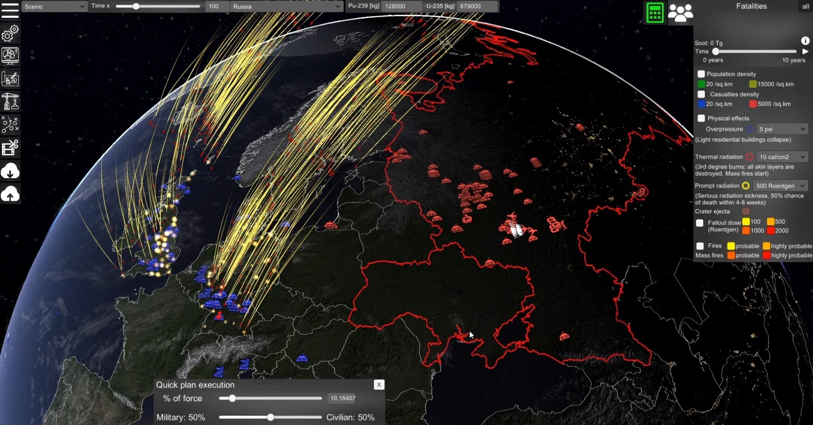 Nuclear War Simulator Steam Altergift 37.03 $