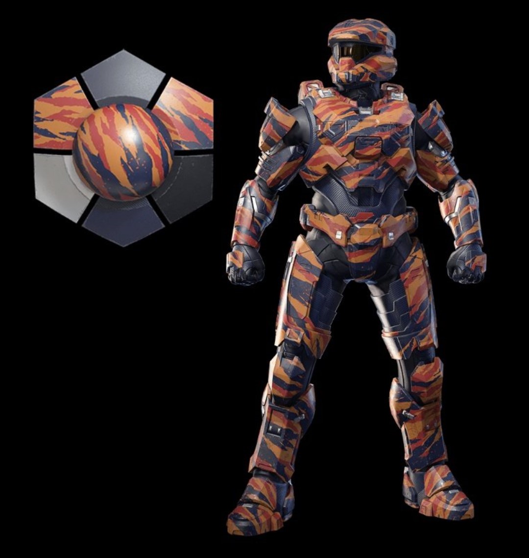Halo Infinite - Pass Tense Mountain Tiger Armor Coating DLC XBOX One / Xbox Series X|S / Windows 10 CD Key 2.25 $