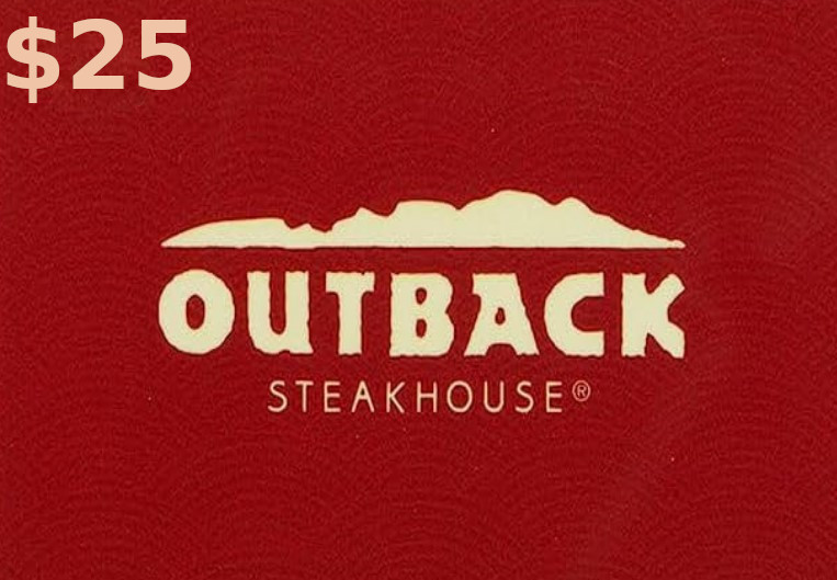 Outback Steakhouse $25 Gift Card US 19.21 $