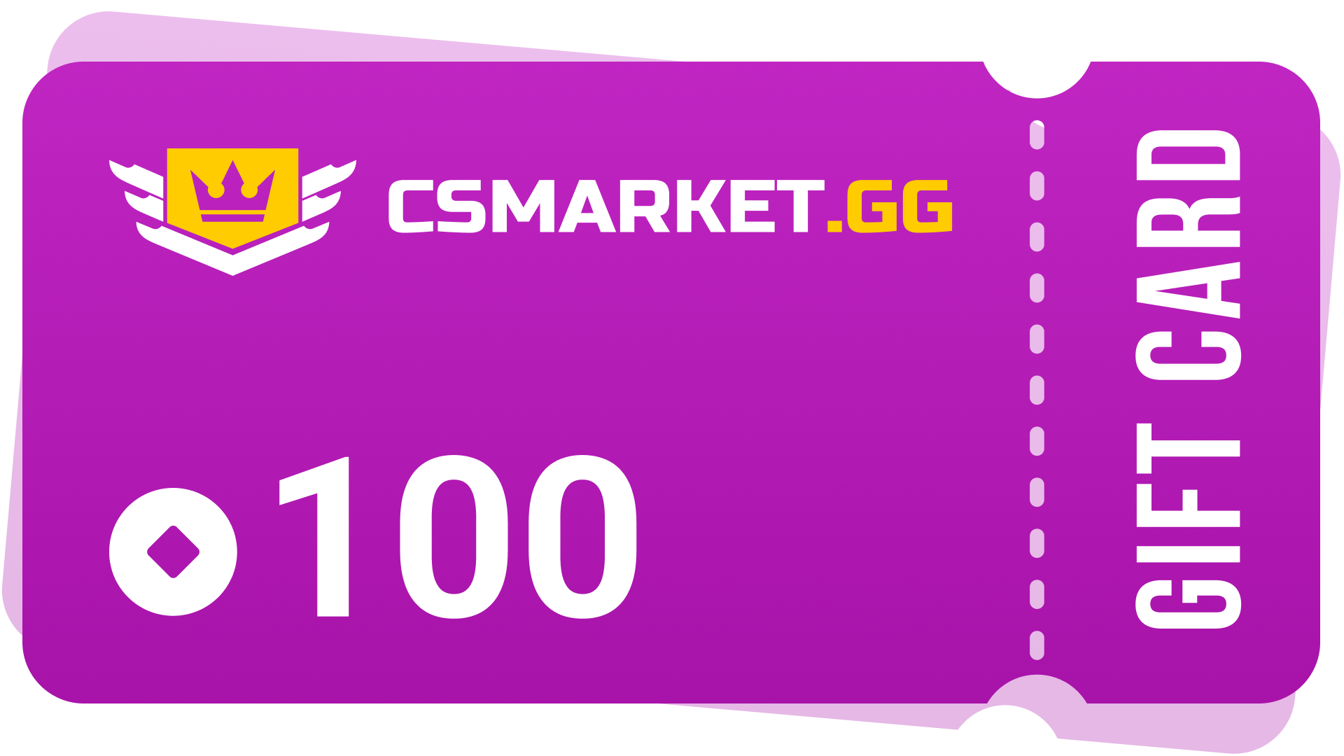 CSMARKET.GG 100 Gems Gift Card 68.32 $