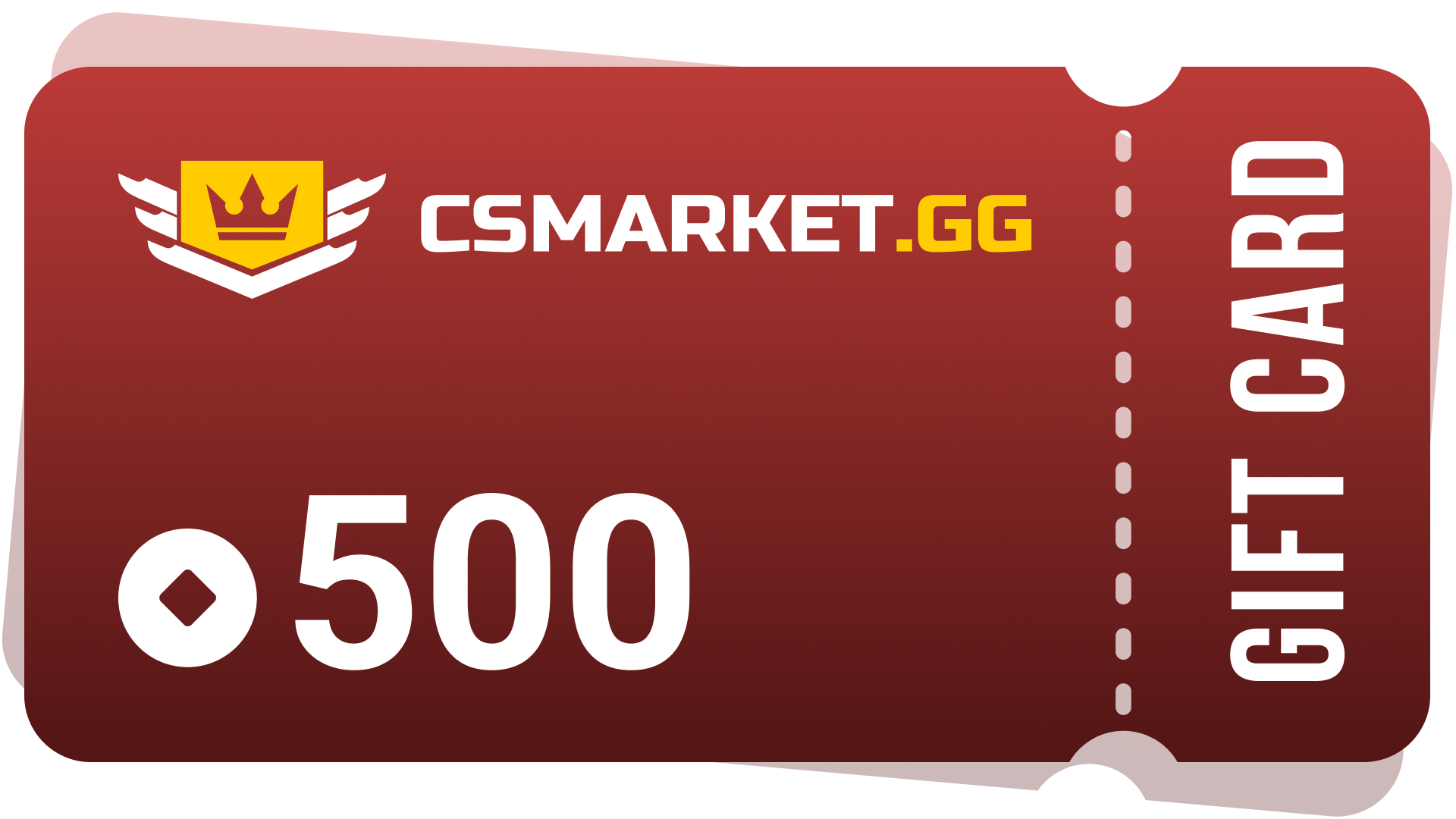 CSMARKET.GG 500 Gems Gift Card 339.96 $