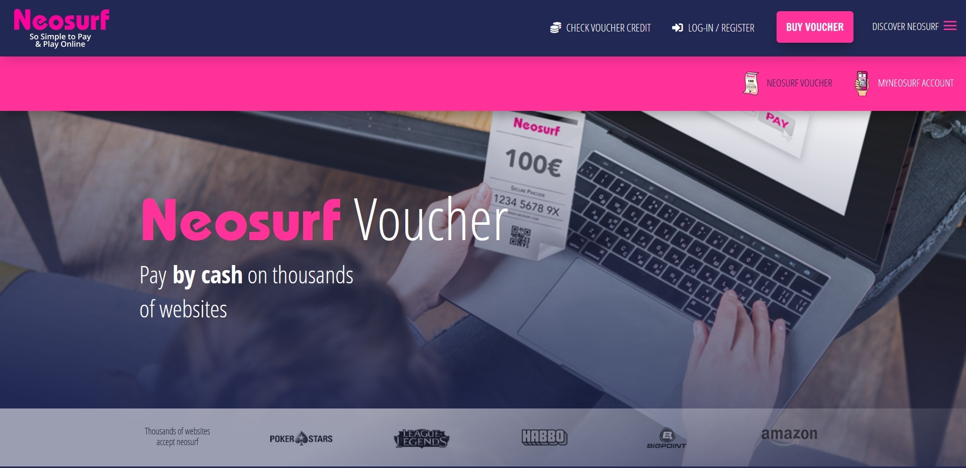 Neosurf €30 Gift Card BE 36.22 $