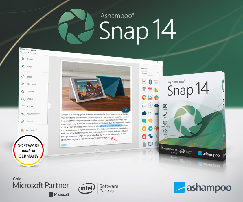 Ashampoo Snap 14 Activation Key 3.94 $