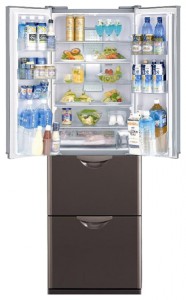Kühlschrank Hitachi R-S37WVPUTD Foto Rezension