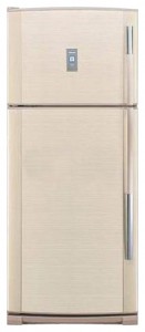 Kühlschrank Sharp SJ-692NBE Foto Rezension