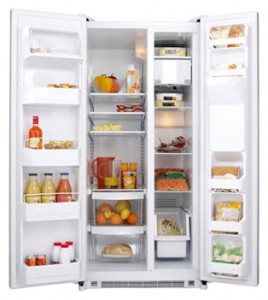 Холодильник General Electric GSE22KEBFWW Фото обзор