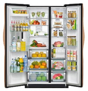 Kühlschrank Samsung RS-26 MBZBL Foto Rezension