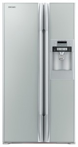 Køleskab Hitachi R-S702GU8STS Foto anmeldelse