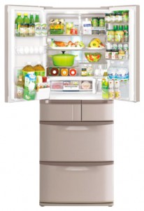 Kühlschrank Hitachi R-SF57AMUT Foto Rezension