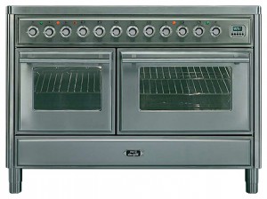 Kitchen Stove ILVE MTD-120B6-VG Stainless-Steel Photo review