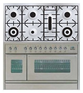 Кухонная плита ILVE PSW-1207-VG Stainless-Steel Фото обзор
