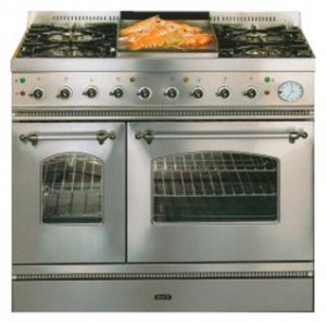 Estufa de la cocina ILVE PD-90FN-MP Stainless-Steel Foto revisión