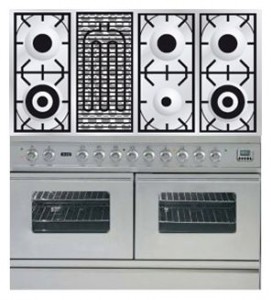 Кухонная плита ILVE PDW-120B-MP Stainless-Steel Фото обзор