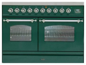 厨房炉灶 ILVE PDNI-100-MP Green 照片 评论