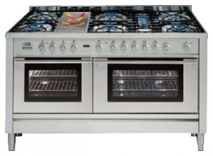 Кухонная плита ILVE PL-150F-VG Stainless-Steel Фото обзор