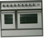 最好 ILVE QDC-90W-MP Antique white 厨房炉灶 评论