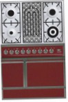 лучшая ILVE QDC-90B-MP Red Кухонная плита обзор