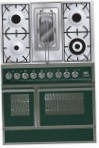 geriausia ILVE QDC-90RW-MP Green Virtuvės viryklė peržiūra