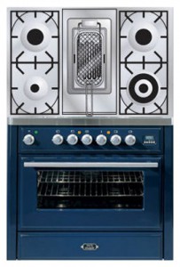 Кухонная плита ILVE MT-90RD-MP Blue Фото обзор