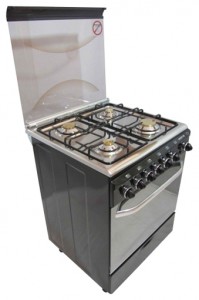Estufa de la cocina Fresh 60x60 ITALIANO black st.st. top Foto revisión