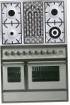 лучшая ILVE QDC-90BW-MP Antique white Кухонная плита обзор