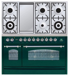 Кухонная плита ILVE PN-120F-MP Green Фото обзор