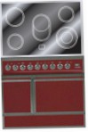 лучшая ILVE QDCE-90-MP Red Кухонная плита обзор