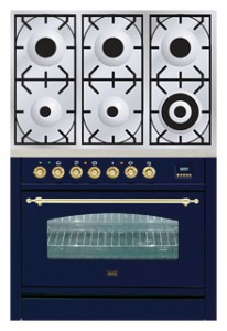 厨房炉灶 ILVE PN-906-VG Blue 照片 评论
