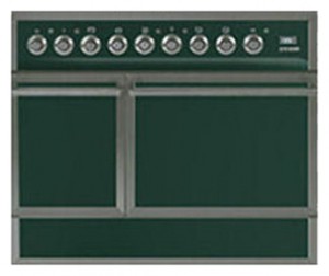 厨房炉灶 ILVE QDC-90R-MP Green 照片 评论