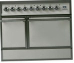 最好 ILVE QDC-90R-MP Antique white 厨房炉灶 评论