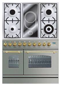 厨房炉灶 ILVE PDN-90V-MP Stainless-Steel 照片 评论