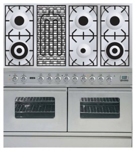 Кухонная плита ILVE PDW-120B-VG Stainless-Steel Фото обзор
