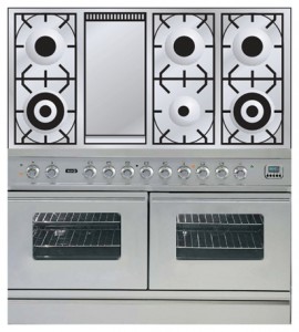 Estufa de la cocina ILVE PDW-120F-VG Stainless-Steel Foto revisión