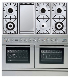 Кухонная плита ILVE PDL-120F-VG Stainless-Steel Фото обзор
