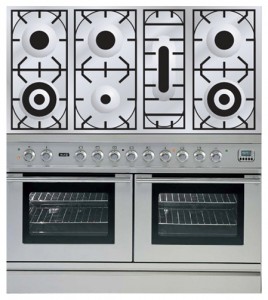 Кухонная плита ILVE PDL-1207-VG Stainless-Steel Фото обзор