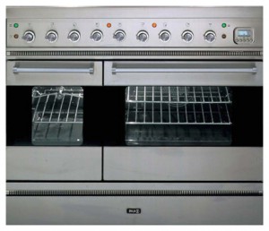 Stufa di Cucina ILVE PD-90V-MP Stainless-Steel Foto recensione