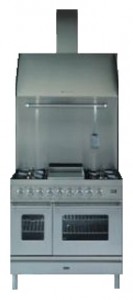 Kitchen Stove ILVE PDFE-90-MP Stainless-Steel Photo review