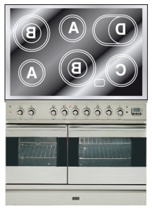 Кухонная плита ILVE PDFE-100-MP Stainless-Steel Фото обзор