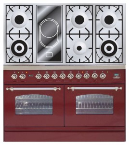 Кухонная плита ILVE PDN-120V-VG Red Фото обзор