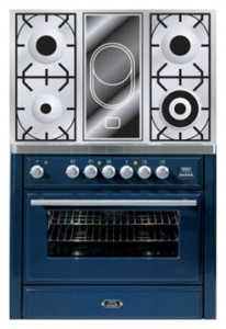 Estufa de la cocina ILVE MT-90VD-VG Blue Foto revisión