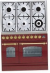 лучшая ILVE PDN-906-VG Red Кухонная плита обзор