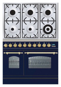 厨房炉灶 ILVE PDN-906-VG Blue 照片 评论