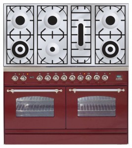 Кухонная плита ILVE PDN-1207-VG Red Фото обзор