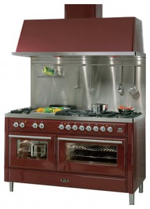 Kitchen Stove ILVE MT-150F-VG Red Photo review